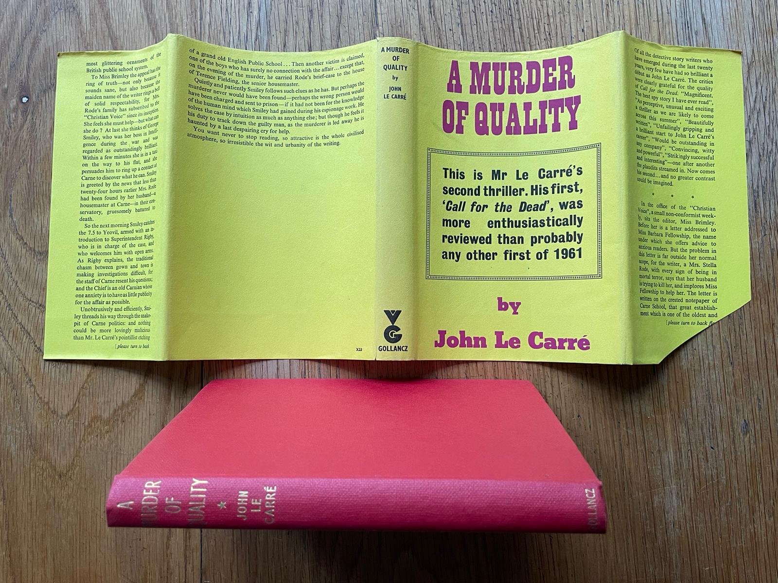 A Murder of Quality - 1st Edition - Image 4
