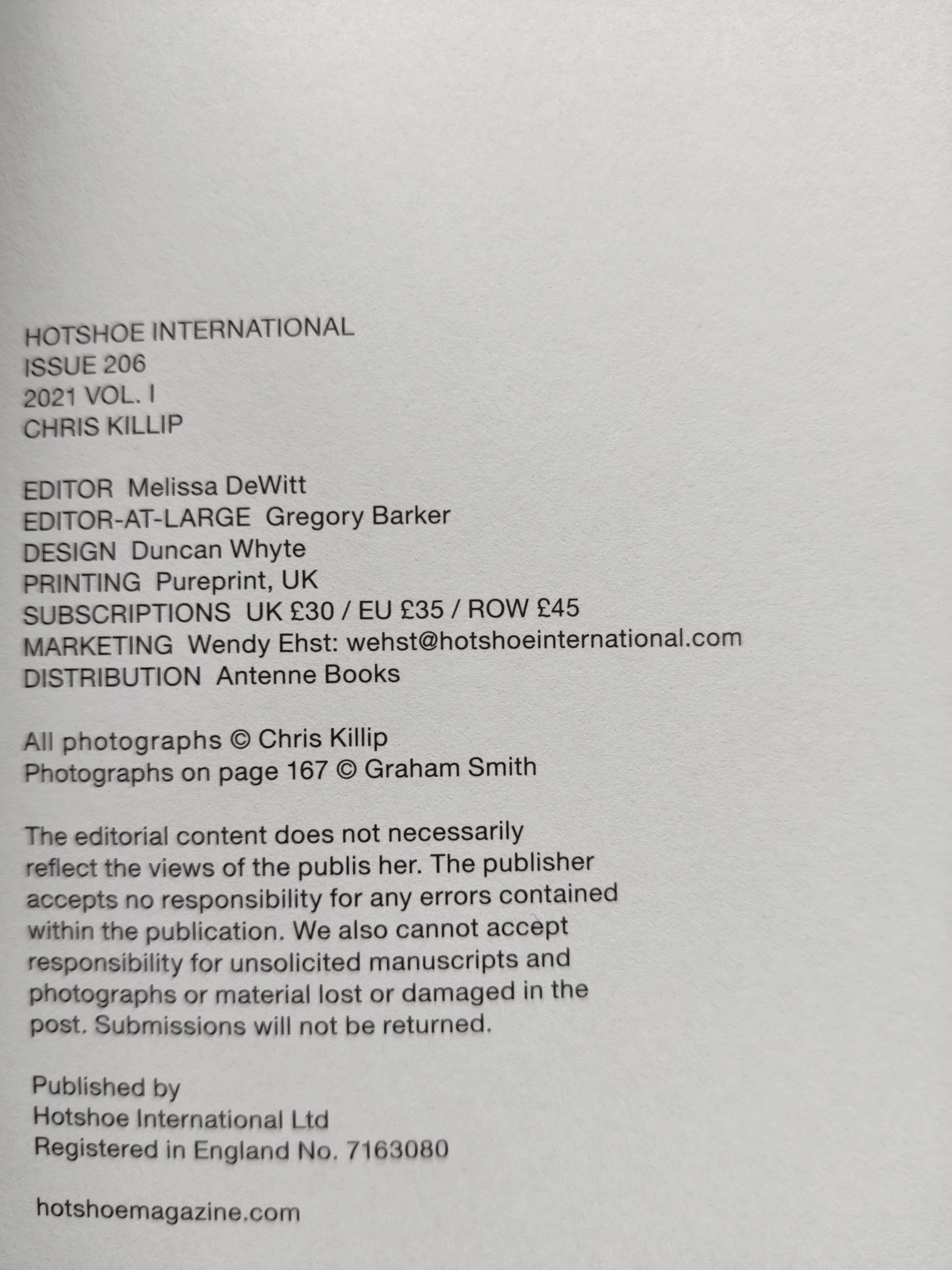 Hotshoe Issue 206 - Chris Killip - Image 8